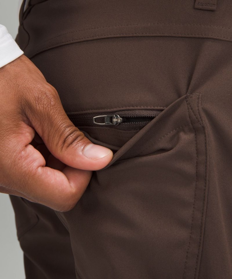 Lululemon ABC Slim-Fit 5 Pocket Pant 32"L *Warpstreme Dark Coffee Online Outlet Sale