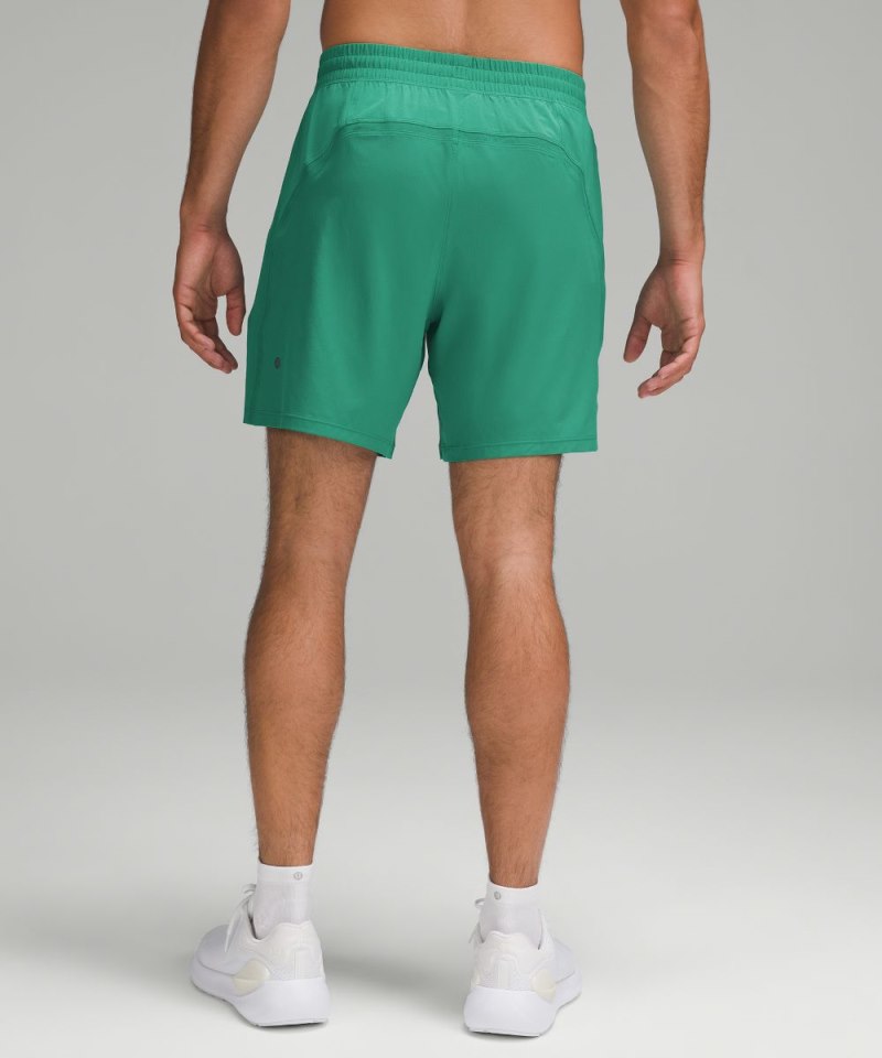 Lululemon Pace Breaker Linerless Short 7" Cascadia Green Online Outlet Sale