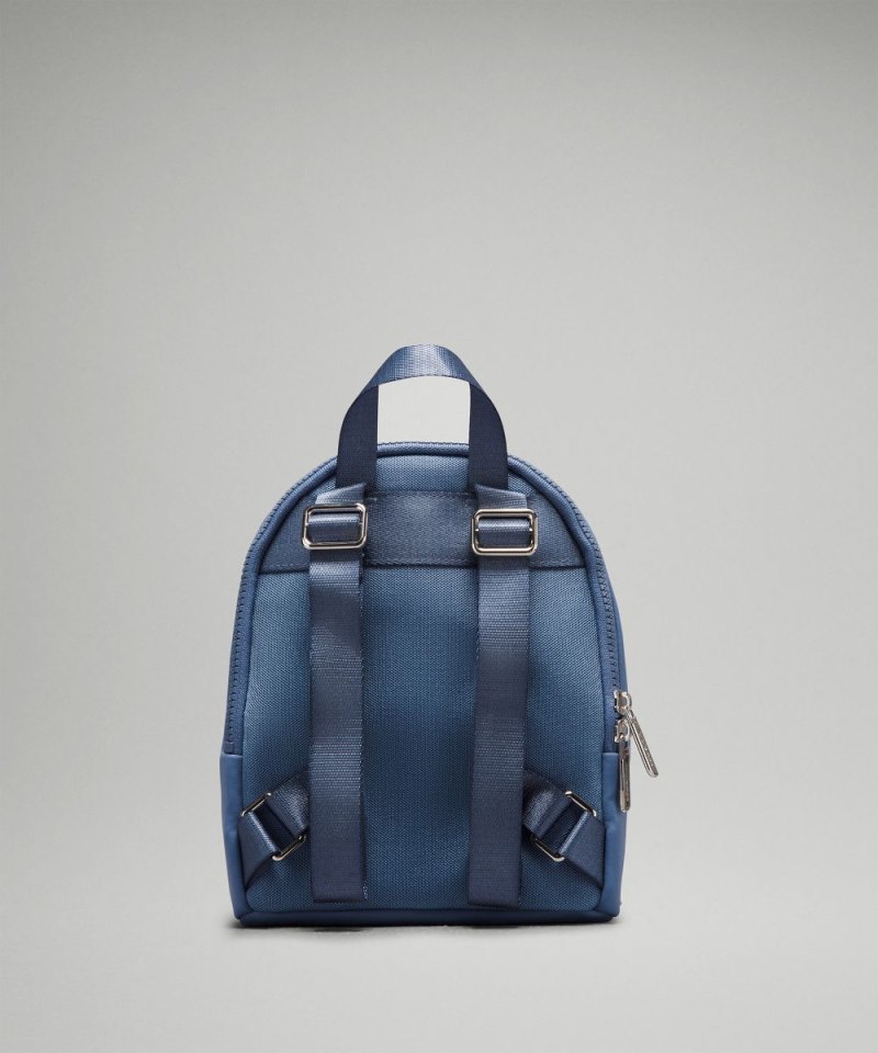 Lululemon Knit Nylon Micro Backpack 4L Oasis Blue Online Outlet Sale