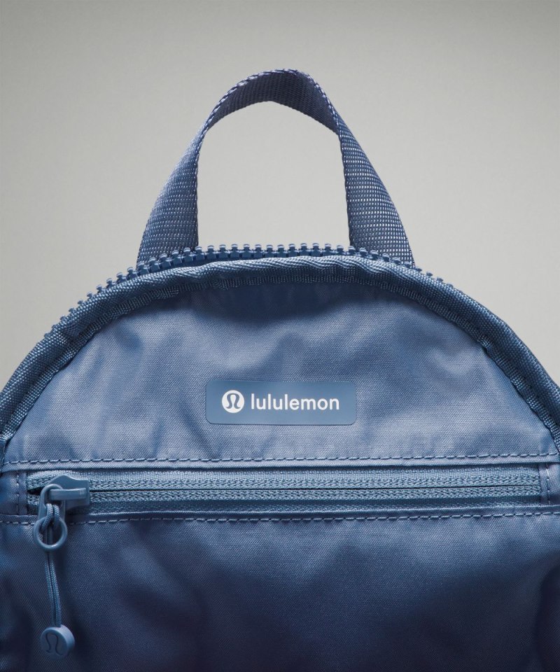 Lululemon Knit Nylon Micro Backpack 4L Oasis Blue Online Outlet Sale