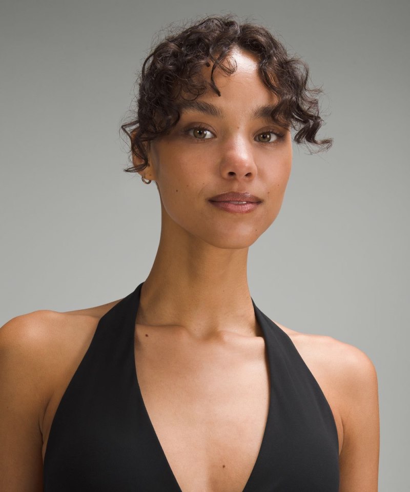 Lululemon lululemon Align™ Halter Bra *Light Support, C / D Cup Black Online Outlet Sale