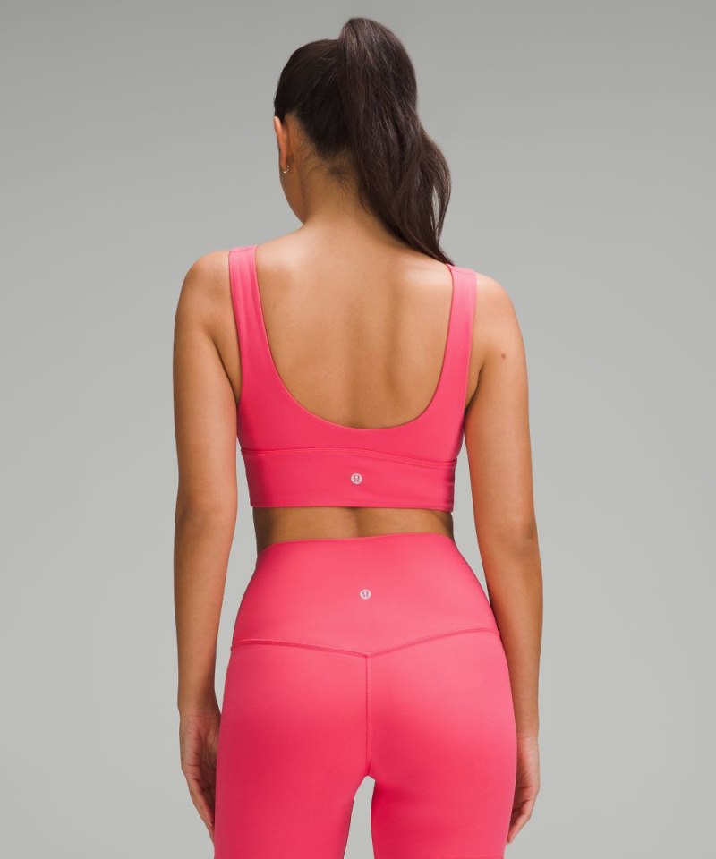 Lululemon lululemon Align™ V-Neck Bra *Light Support, A / B Cup Glaze Pink Online Outlet Sale