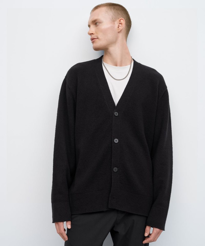Lululemon Merino Wool-Blend Cardigan Black Online Outlet Sale