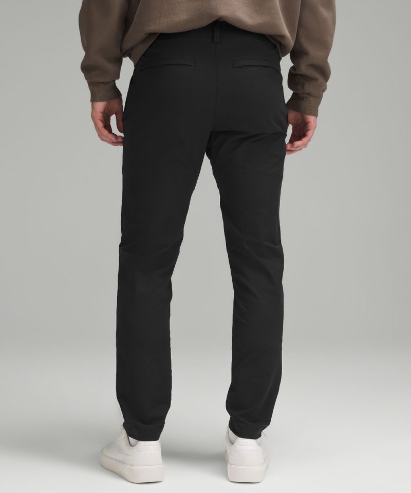 Lululemon ABC Slim-Fit Trouser 34"L *Stretch Cotton VersaTwill Black Online Outlet Sale