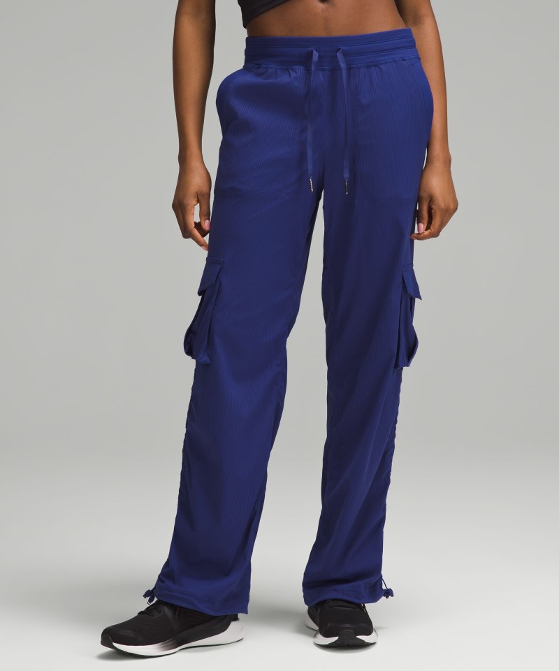 Lululemon Dance Studio Relaxed-Fit Mid-Rise Cargo Pant Larkspur Online Outlet Sale