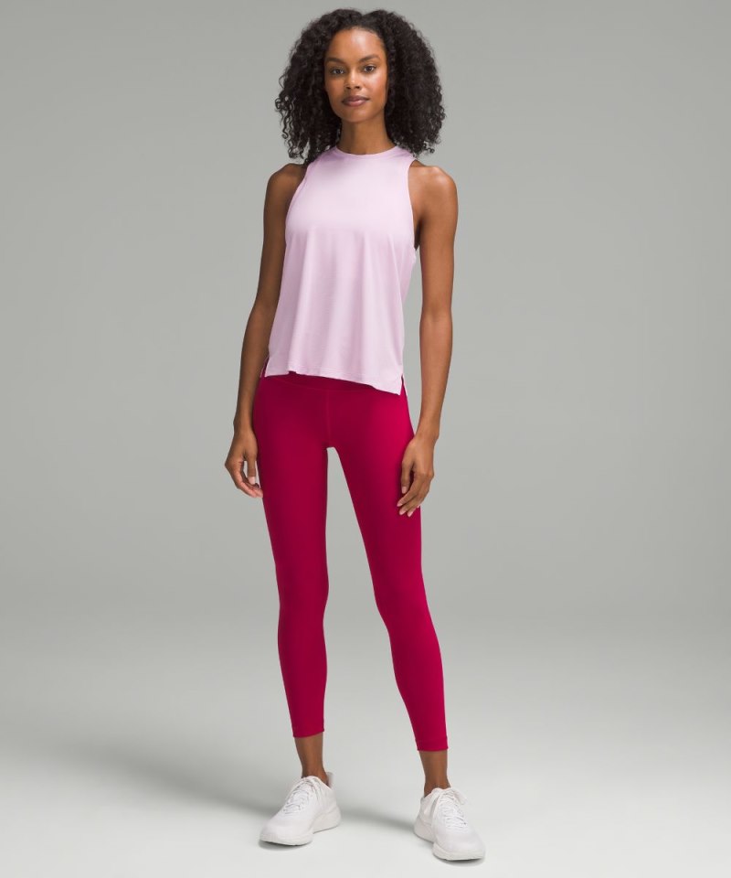 Lululemon Ultralight Hip-Length Tank Top Vitapink Online Outlet Sale