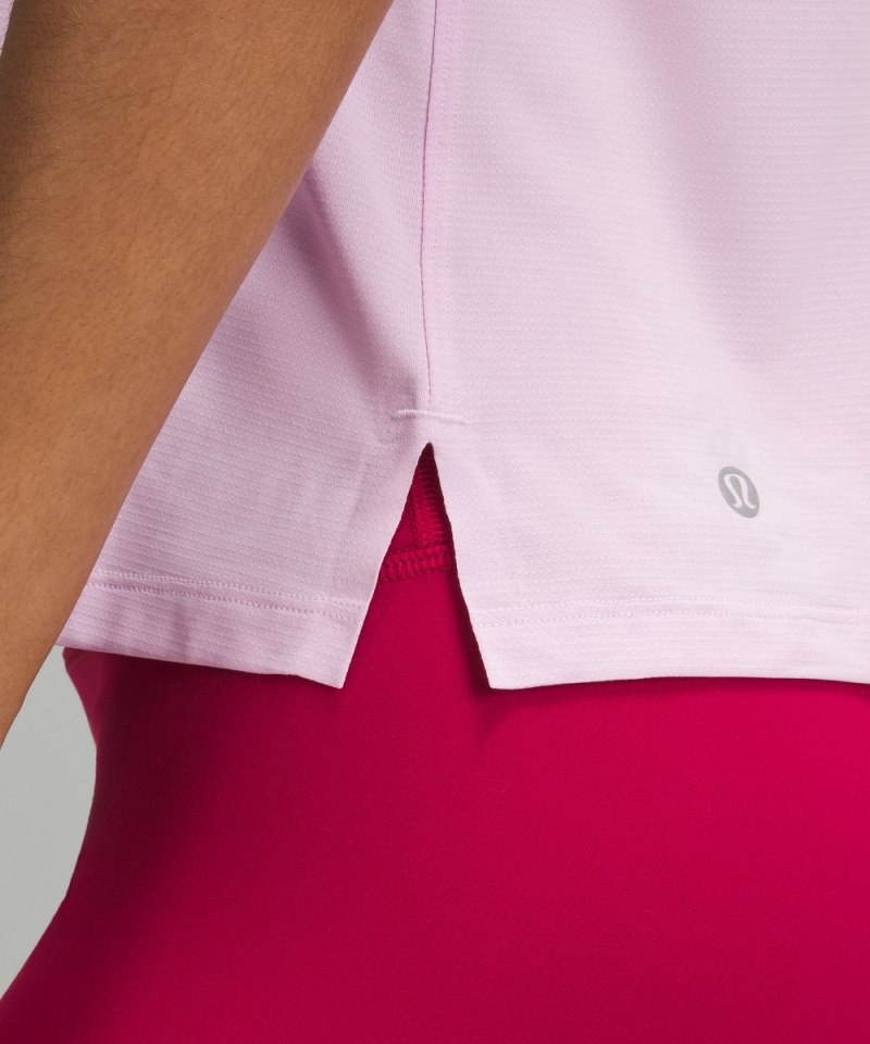 Lululemon Ultralight Hip-Length Tank Top Vitapink Online Outlet Sale